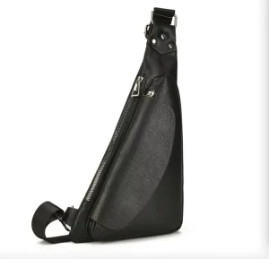 Custom PU Men’s Waterproof Cross Body Bag Men’s Chest Bag