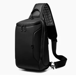 Custom PVC Anti Theft Men’s Sling Shoulder Crossbody Chest Hiking Daypack Office Bag Model 1911