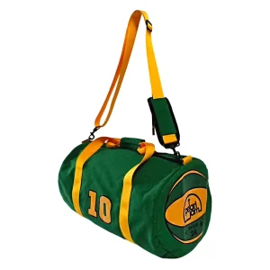 Custom Portable Nylon Gym Bag with Zipper Lightweight Waterproof Travel Sports Duffel for Men’s Fitness
