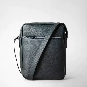 Custom Print Uv Logo Oem Leather Crossbody Bags Men Luxury Travel Business Premium Office Leather Crossbody Bags Men