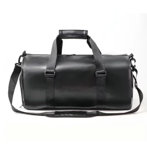 Custom Printed Designer Pu Leather Luggage Gym Duffel Waterproof Outdoor Travel Sport Tote Hand Shoulder Bag for Men Women