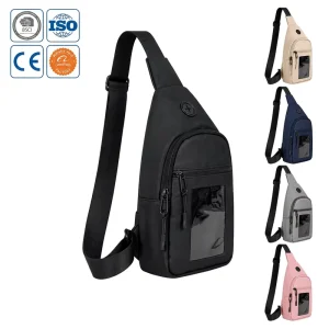 Custom Professional Graded Card Waterproof PSA Slab Window for TCG Collectors Anime Fans Graded Card Display Crossbody Sling Bag