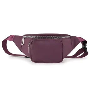 Custom Shoulder Waist Bags Women Men Tactical Chest Belt Bag Nylon Fanny Pack Crossbody Pouch Waist Bag
