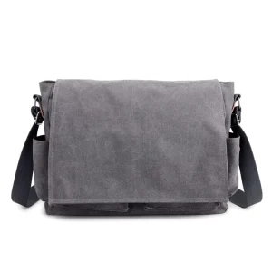 Custom Sling Man Canvas Shoulder Bag Crossbody Casual blank Men’s Over the Shoulder Bag