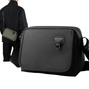 Custom Sling Men’s Waterproof Nylon Messenger Bag Crossbody Shoulder Bag
