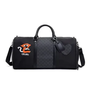 Custom Travel Bag Men’s and Women’s New Handbag Large Capacity Fashionable Short Business Trip Travel with Shoe Bin Weekend Bag