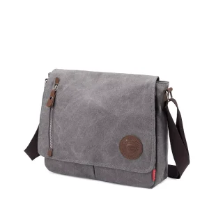Custom Vintage National Fashion Business Casual Men Sling Bags Shoulder Messenger Bags Crossbody Handbags Canvas High
