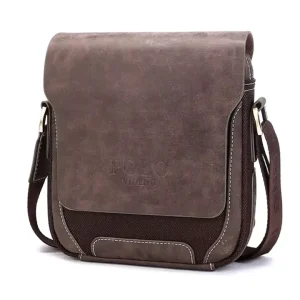 Custom Vintage Oxford Fabric Men’s Handbags Cross Body Message Man Shoulder Holster Vertical Flap Messenger Bags Men