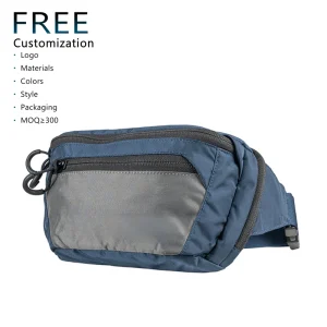Custom Waist Bag Outdoor Sports Travel Hiking Camping Walking Running Sports Belt Safety Fanny Pack Bum Bag for Men