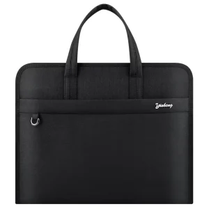 Custom Waterproof Document Storage Bag with Pull Over Laptop Bag 15.6″ Briefcase Storage Conference Documents