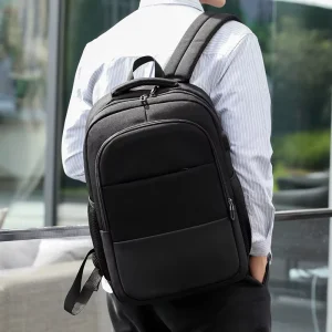 Custom Waterproof Lightweight Men’s Business Anti Theft School Mochilas USB New Laptop Computer Bag Travel Backpacks for Men