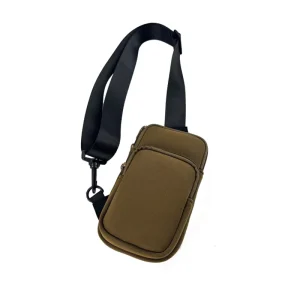 Custom logo Fashion Multifunctional Waterproof Neoprene Running Men’s Shoulder Crossbody Chest Bag Small for Travelling