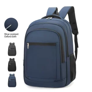 Custom logo Large Capacity Men’s Fashion Simple Backpack Durable Waterproof Stylish Travel Laptop Bags College Backpacks