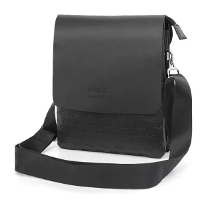 Custom logo Luxury PU Leather Satchel Bag Men’s Business Messenger Bag Crossbody Shoulder Bag for Travel Work