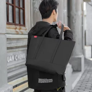 Custom logo Ready to Ship Handbags Man Simple Handbags Tote Hand Bag Crossbody Shoulder Bag for Men
