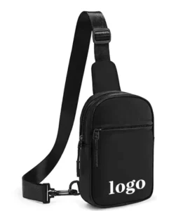 Custom logo Sling Bags for Men Women Small Waterproof Crossbody Shoulder Bags Casual Phone Chest Bag Pocket Pouch