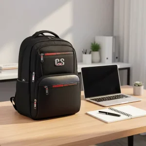 Custom-made Lightweight Waterproof School Student Backbag Portable 18inch Laptop Backpack USB Men’s Daily Work