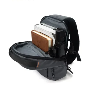 Customizable Logo Men’s Fashion Crossbody Chest Bag Oxford Material Waterproof Durable 5L Capacity Shoulder Messenger Sling Bag
