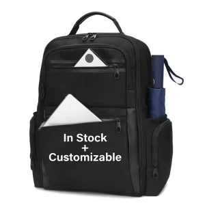 Customizable Men’s High End Business Commute Elegant Streamlined Office Oxford Lightweight Computer Laptop Backpack