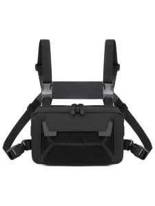 Customizable Men’s Tactical Chest Bag Oxford Cloth Waterproof Front Rig Vest Packfor Men Outdoor Hiking Running Hunting