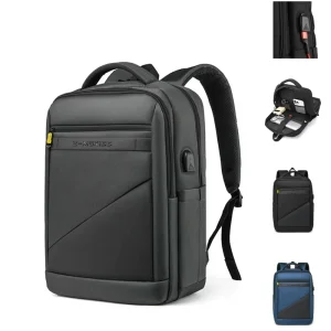 Customizable Oxford PC Material USB Charging Travel Backpack Waterproof School Laptop Bag Zipper for Women Men’s Business trips