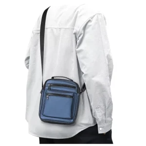 Customize Your Waterproof Men’s Single Shoulder Chest Outside Crossbody Bag Men’s Travel Bag Messenger Bag