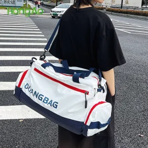 Customized Fashion Characters Large Capacity Backpack Women’s Travel Portable Zipper Carry-On Duffel Men’s Cross-Body