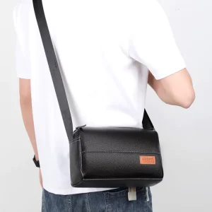 Customized Genuine Leather Designer Messenger Bag Men Fashion Men Messenger Bags Genuine Leather