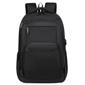 Customized LOGO Fashion Oxford Cloth Multi Functional Fully Open Computer Backpack Men’s Backpack