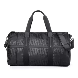 Customized Lightweight Men’s Travel Bag Casual Oxford Waterproof Sling Handbag for Outdoor Fitness Dry Wet Separation