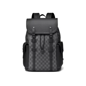 Customized Logo Business Men’s Backpack Waterproof Large Capacity 15.6-inch Laptop Backpack Leisure Sports Backpack