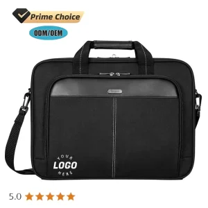 Customized Logo Laptop Bag Classic Slim Briefcase Messenger Laptop Bag Men’s Bag Sacoche Homme Multifunction