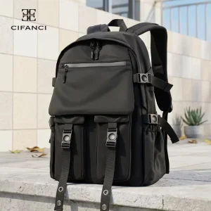 Customized Logo Large Capacity Laptop Bag Men’s Leisure Sports Outdoor School Backpack Laptop Backpack