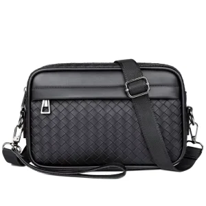 Customized Luxury Design Business Messenger Bag Crossbody Flap Bags Shoulder Bag Handbag for Men PU Unisex PU Leather
