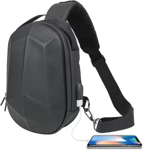 Customized Men’s Bag Crossbody Bag Travel Single Shoulder Hanging Bag Outdoor Men’s Chest Bag Tablet Computer Bag