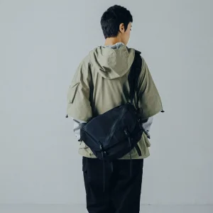 Customized Men’s Fashion Trendy Crossbody Bag Casual Sports Single Shoulder Waterproof Zipper Chest Bag
