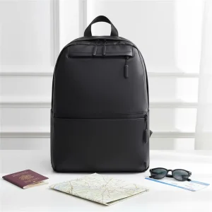 Customized Men’s Oxford Backpack Polyester Casual Business Commuting Large-Capacity Water-Resistant Laptop Backpack