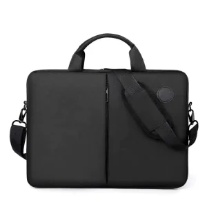 Customized Men’s Single Shoulder Crossbody Handbag Waterproof Laptop File Bag Portable Office Accessory