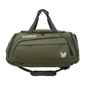 Customized Men’s & Women’s Large Capacity Nylon Gym Travel Bag Waterproof Printed Logo Shoulder Sports Duffle Bag Portable