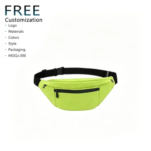 Customized Print Hight Quality Durable Hiking Fanny Packs Unisex Crossbody Bag Men’s Belt Bag Fanny Packs Waist Bag