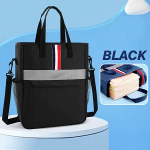 Customized Printed Logo Student Shoulder Bag Waterproof Women’s Handbag Men’s Crossbody Bag Reflective Strip Design Schoolbag