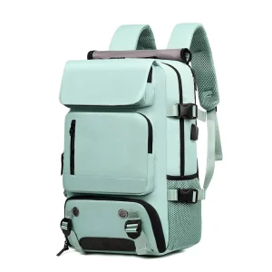 Customized Unisex Sports Multiple Compartments Hiking Backpack Men Wet and Dry Separation Waterproof Laptop Backpack with USB