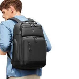Customized logo Backpack for Men Oxford Spinning Business Casual Large Capacity Business Expansion Anti theft 17 Inch Computer