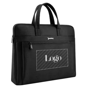 Customized logo Men’s Handbag Business Briefcase Waterproof Oxford Cloth Large Capacity Conference 15-inch Laptop Bag