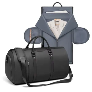Customized logo Suit Garment Weekend Duffel Business Men Travel Sport Outdoor Folding Gym Bag