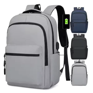 Daily Life Unisex Travel Casual Large Capacity Usb Stylish Kid Student Teenager Nylon Laptop Backpacks