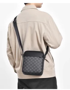 Designer Crossbody Luxury Brand Bags Fashion Real Leather Top Notch Quality Printing Portable Travel Men’s Crossbody Bag
