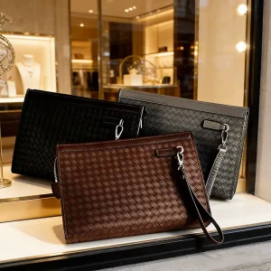 Designer Mens Handbag Pu Leather Clutch Bag Men’s Pu Leather Wallet Sac a Main Pour Homme Avec Empreinte Portefeuille Homme CD03