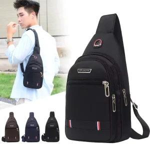 Designer Men’s Shoulder Bag Nylon Casual Crossbody Bags Fashion Fabric Chest Backpack for Men