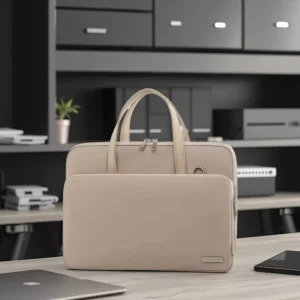 Durable 15.6 Inch Lightweight Waterproof Portable Oxford Briefcase Messenger Laptop Bag Unisex